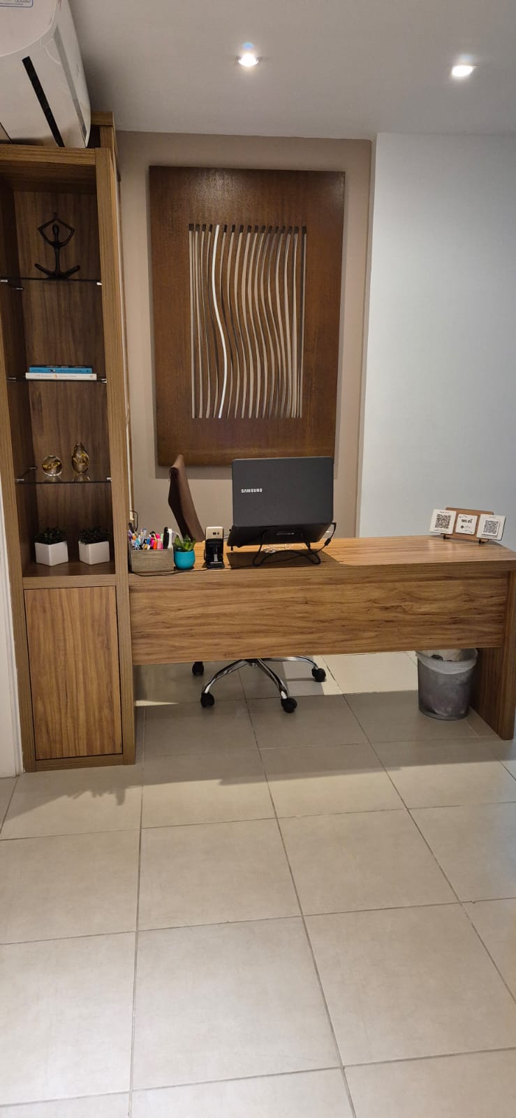 Sala de espera do consultório